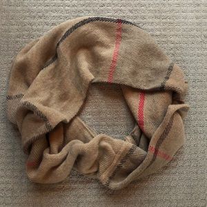 Tan/Brown Infinity Scarf